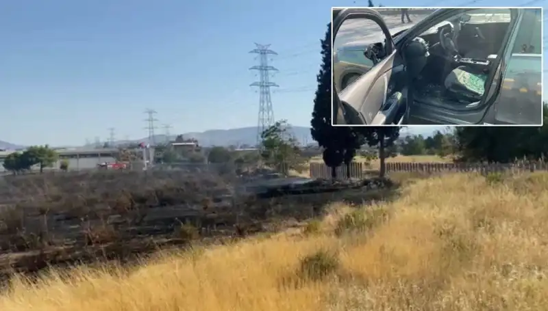 İzmir'de Otluk Alanda Çıkan Yangın AVM Otoparkına Sıçradı: Korkutan Anlar