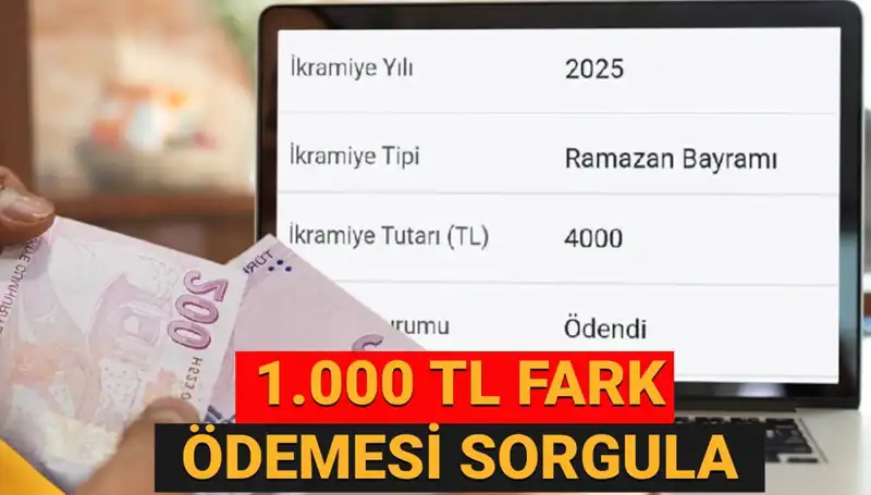 Emekli Bayram İkramiyesi Fark Ödemeleri Hesaplarda! Sorgulama Nasıl Yapılır?