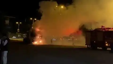 Zonguldak'ta Seyir Halindeki TIR Alev Alev Yandı: Şok Edici Görüntüler!