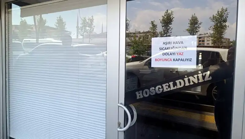 Dükkanlar Kapatıldı: Afrika Sıcaklarının Esnaf Üzerindeki Yıkıcı Etkisi