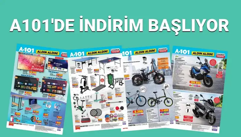 2025 A101 Aktüel Kataloğu: Spor Ekipmanları ve Teknoloji Ürünlerinde Büyük İndirimler