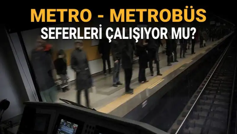 İstanbul'da Metro ve Metrobüs Seferleri: Güncel Durum ve Grev Bilgileri