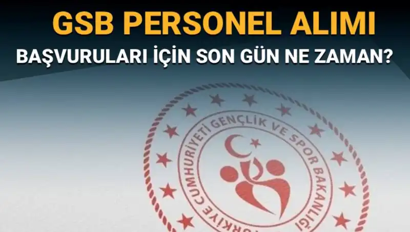 Gençlik ve Spor Bakanlığı Personel Alımı: Başvuru Süreci ve Son Günler Neler?