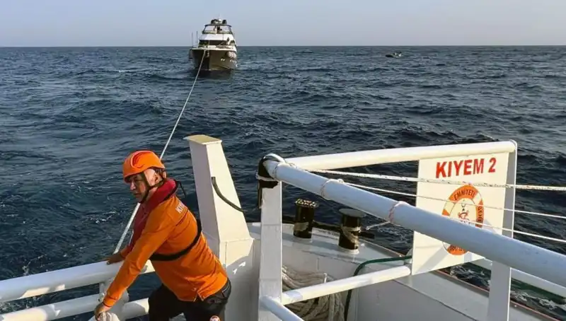 Marmaris Açıklarında Sürüklenen Tekne Dramı: Kurtarma Operasyonu Başarıyla Tamamlandı!