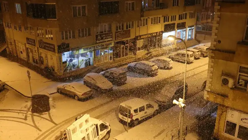 İki Mevsim Bir Günde: Gece Yağan Kar, Sabah Gelen Bahar Coşkusu