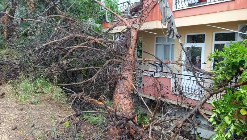 Yağmur, Yıkılma Korkusunu Gerçekleştirdi: Bina Devrildi!